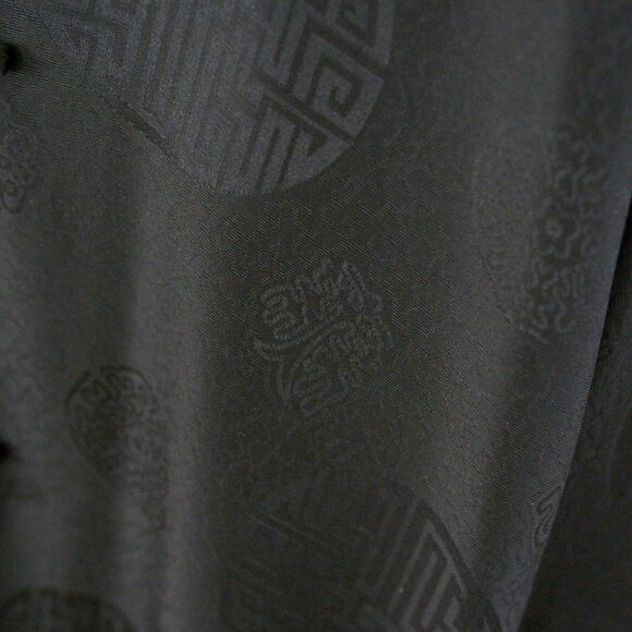Shanghai Tang Black Silk Jacquard - Picture 4 of 9